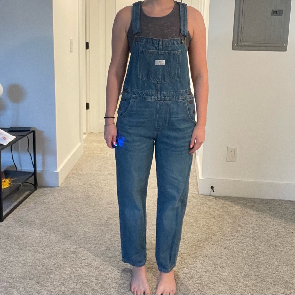 Blue Denim Levi’s Overalls